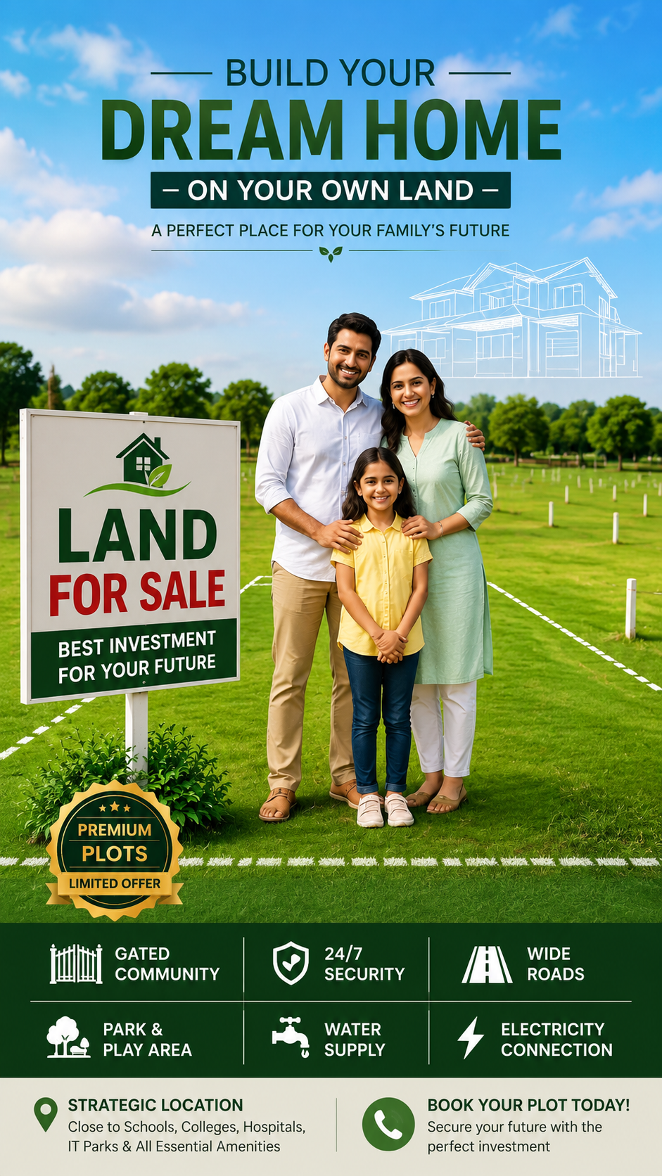 Green Valley Gated Community Plots